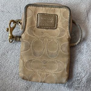 Vintage Coach pocket wallet